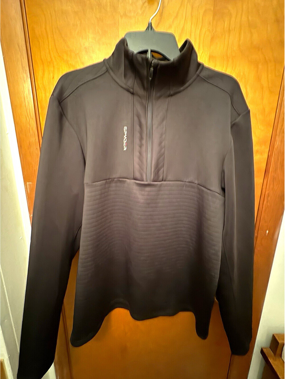 Spyder Active Sport Men’s Medium Black 1/4 Zip Pullover